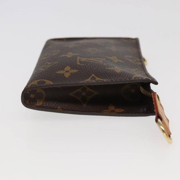 LOUIS VUITTON Monogram Bucket PM Accessory Pouch LV Auth 98564 - Picture 3 of 16